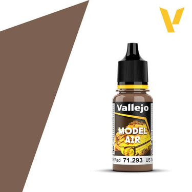 Vallejo 71293 Model Air US Earth Red 17ml